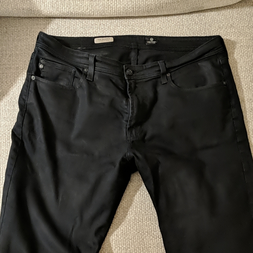 The Protoge Straight leg Black Jeans